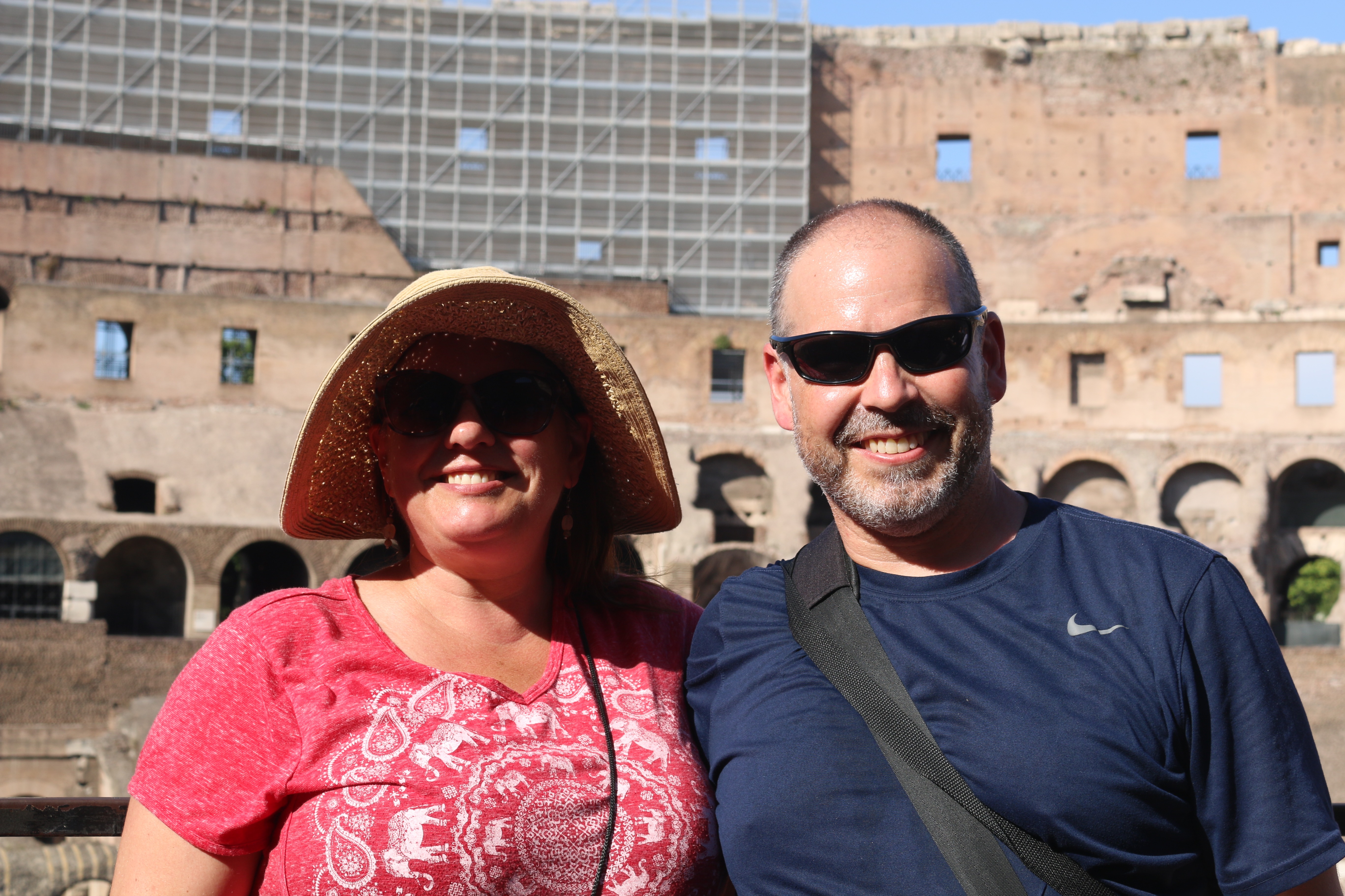 Roman Ruins and Catholic Cathedrals in Pompeii and Rome